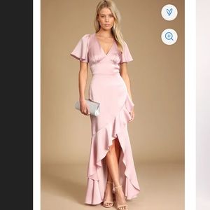 Lulus Formal Blush Dress